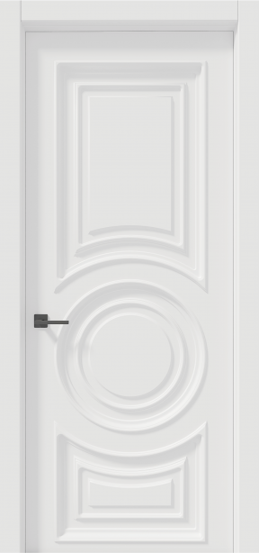 Межкомнатная дверь DL Луксор 3, белая эмаль, глухая